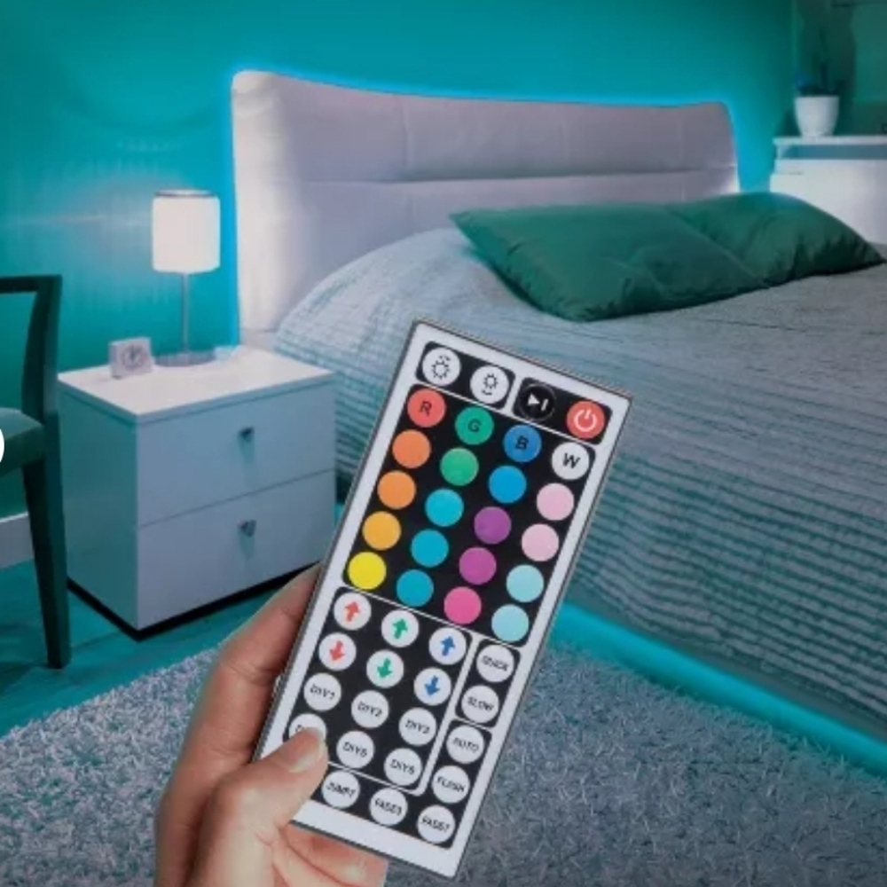 LED Strip Lights w/ Remote 16.8ft. New In Box - Picture 3 of 4